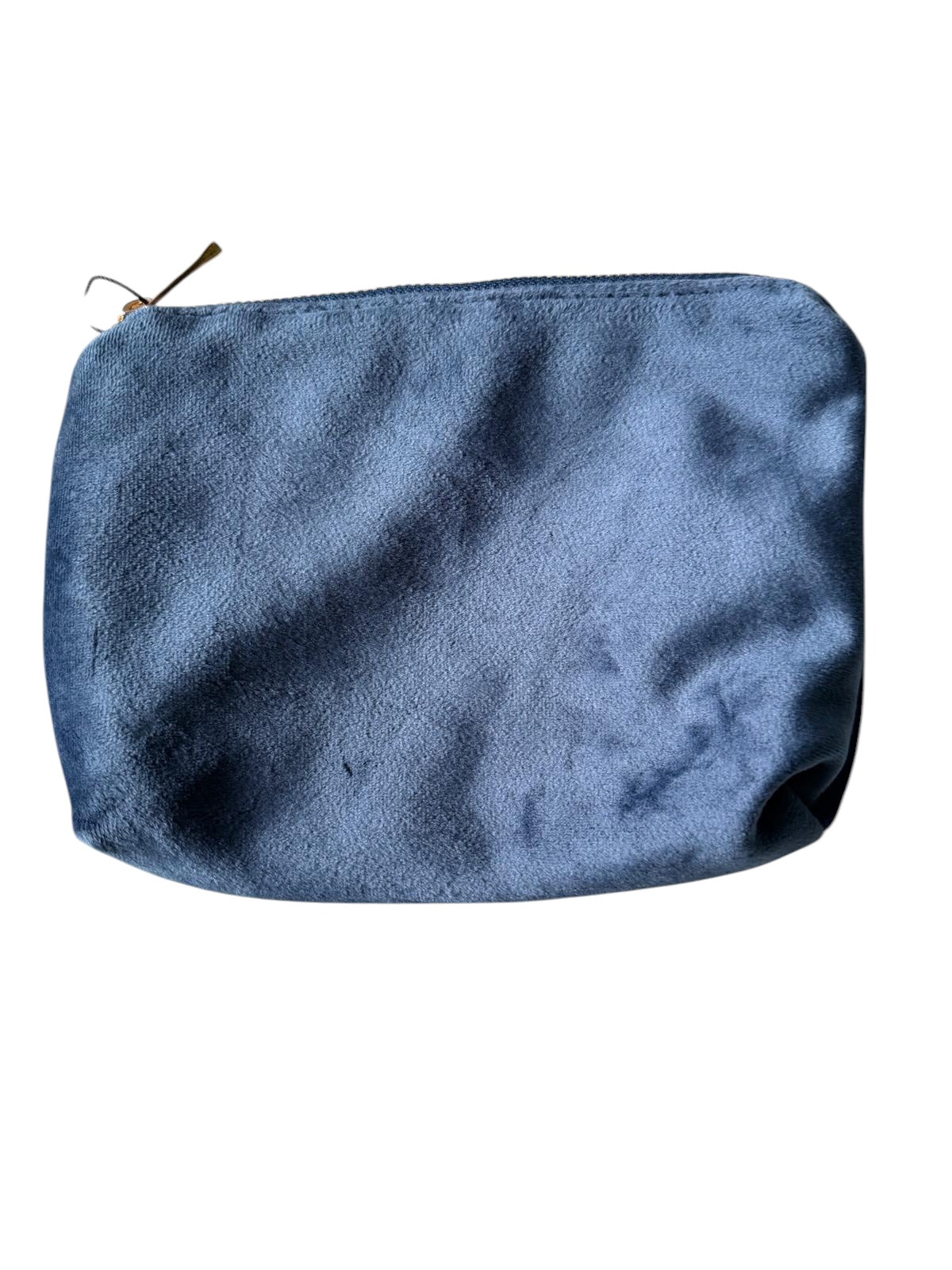 Witchling Velvet Accessory Bag – Navy Blue