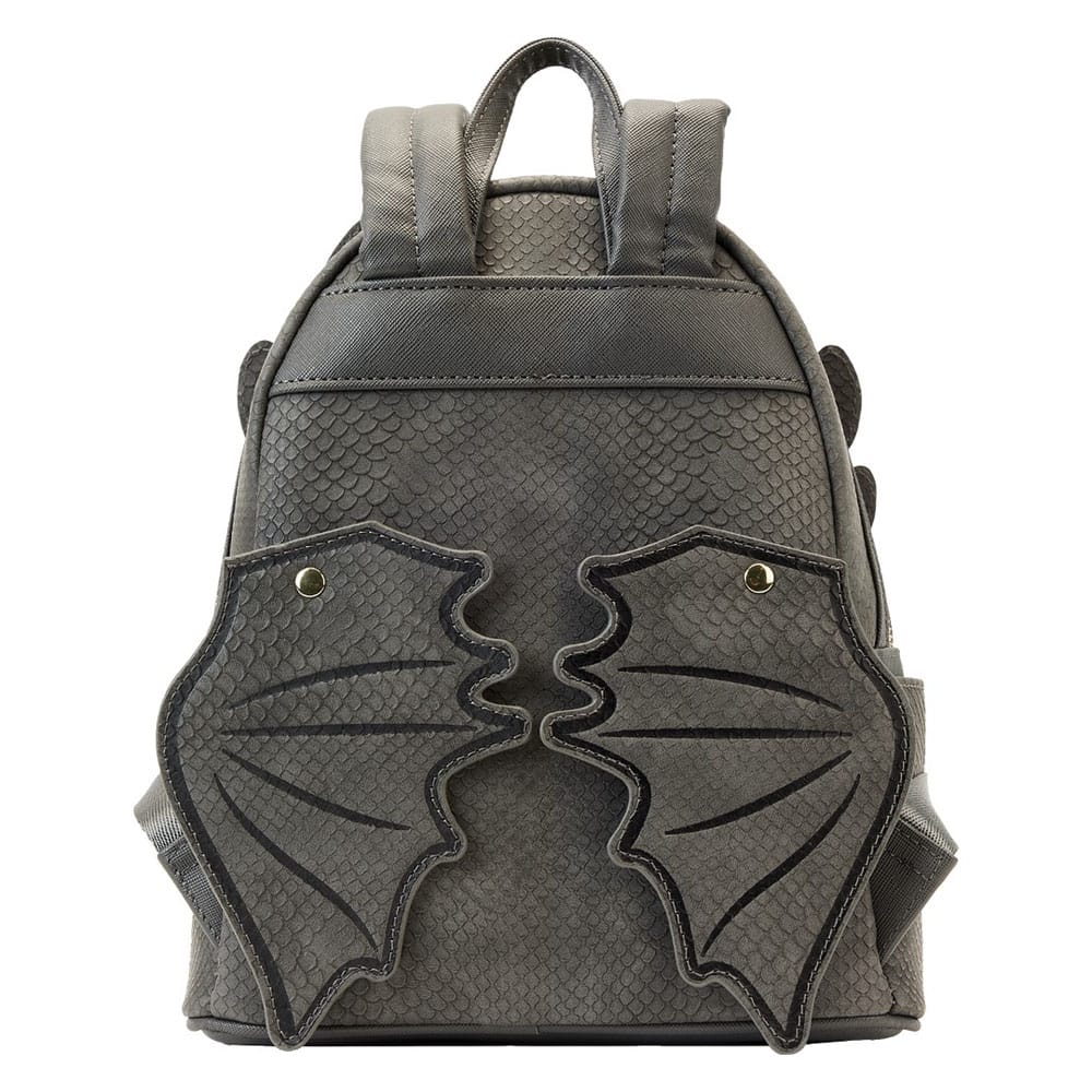 Dreamworks by Loungefly Backpack How To Train Your Dragon Toothless Cosplay Mini Backpack with Movable Wings