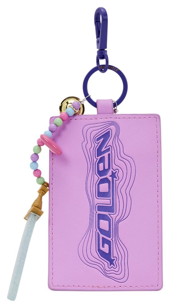 Loungefly KPop Demon Hunters Huntrix Mini Backpack with Photo Card Charm